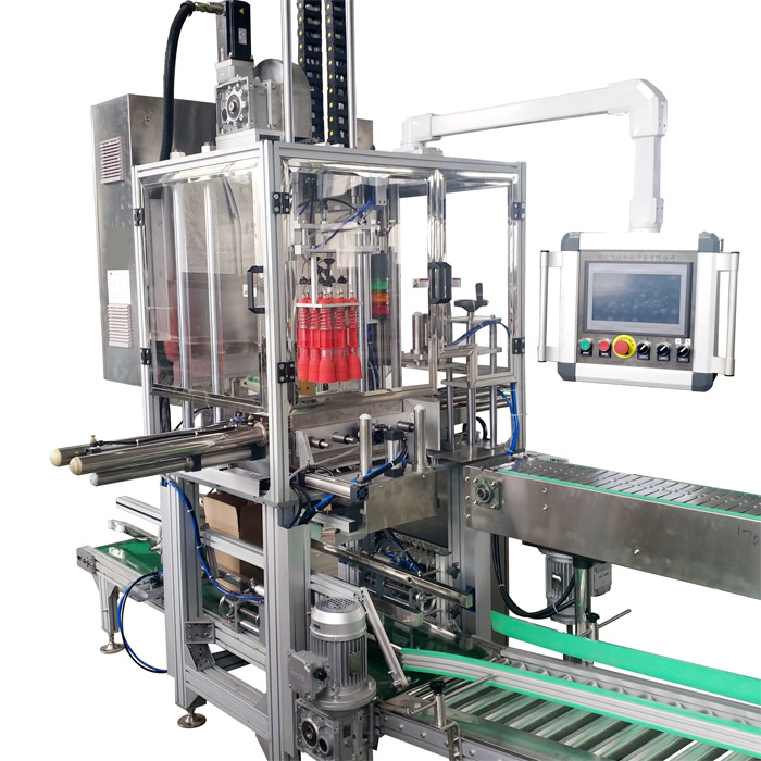Vertical Falling Grabbing and Packing Machine